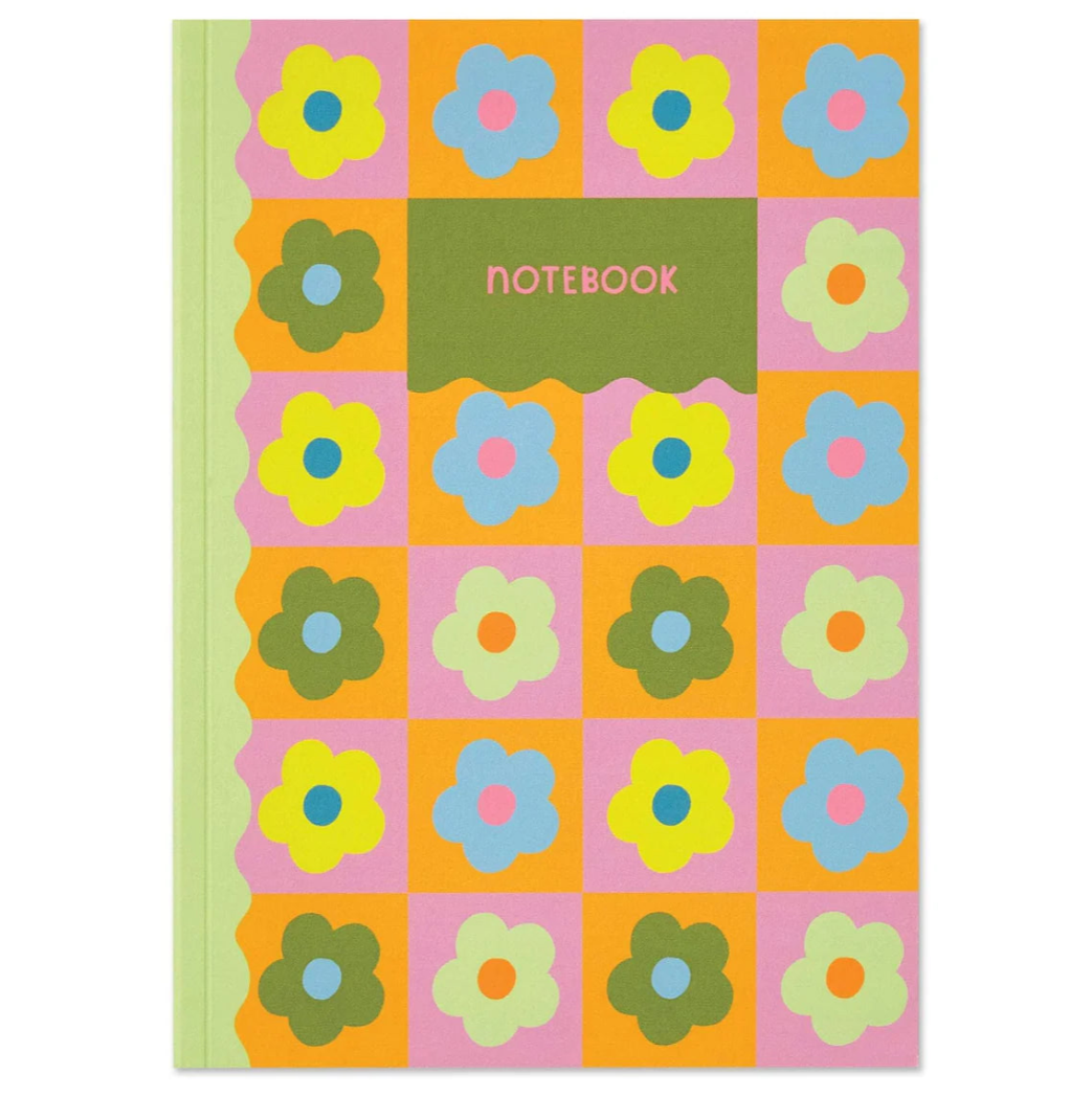 RB - Flower Power Notebook (Blue)