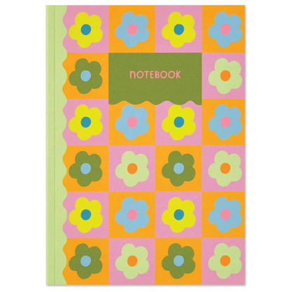 RB - Flower Power Notebook (Blue)