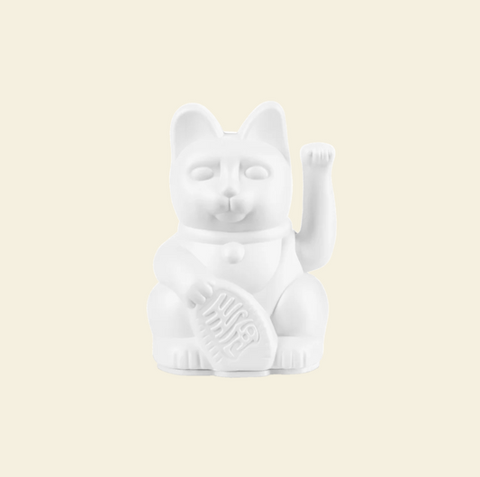 Mini - White Lucky Cat