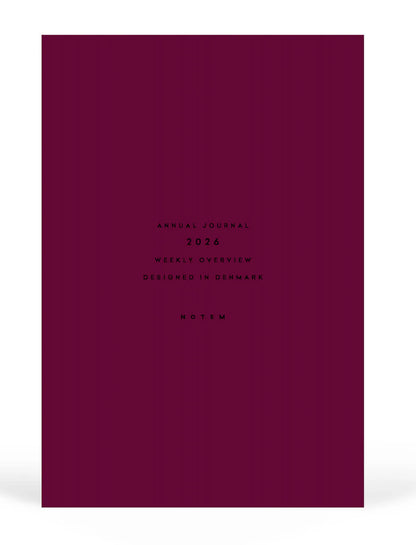 Notem - ALVA Annual Journal 2026 (A5) (Dark Red & Green)