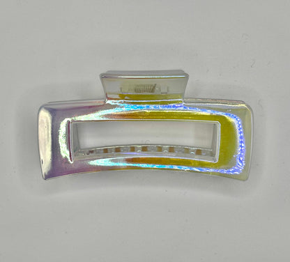 Classic Square Hair Claw (Peal & Translucent)