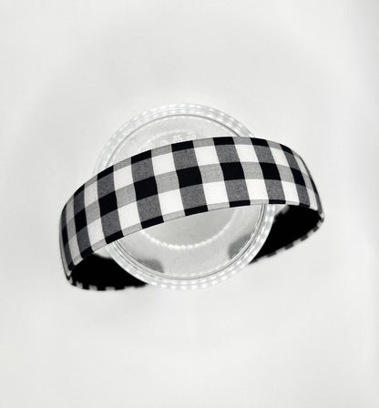 Retro Plaid Headband (3 Colours)