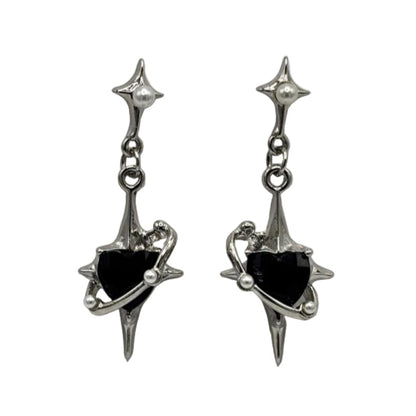 Y2K Star Moon Earrings (2 Colours)