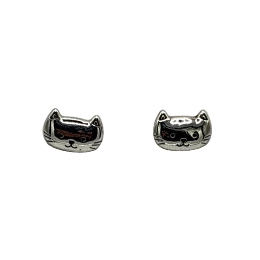 Kitty & Puppy Earrings (Gold & Silver)
