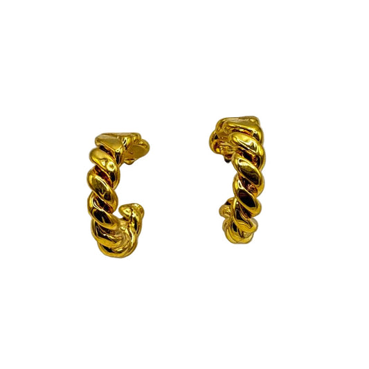 Vintage Gold & Silver Chain Earrings