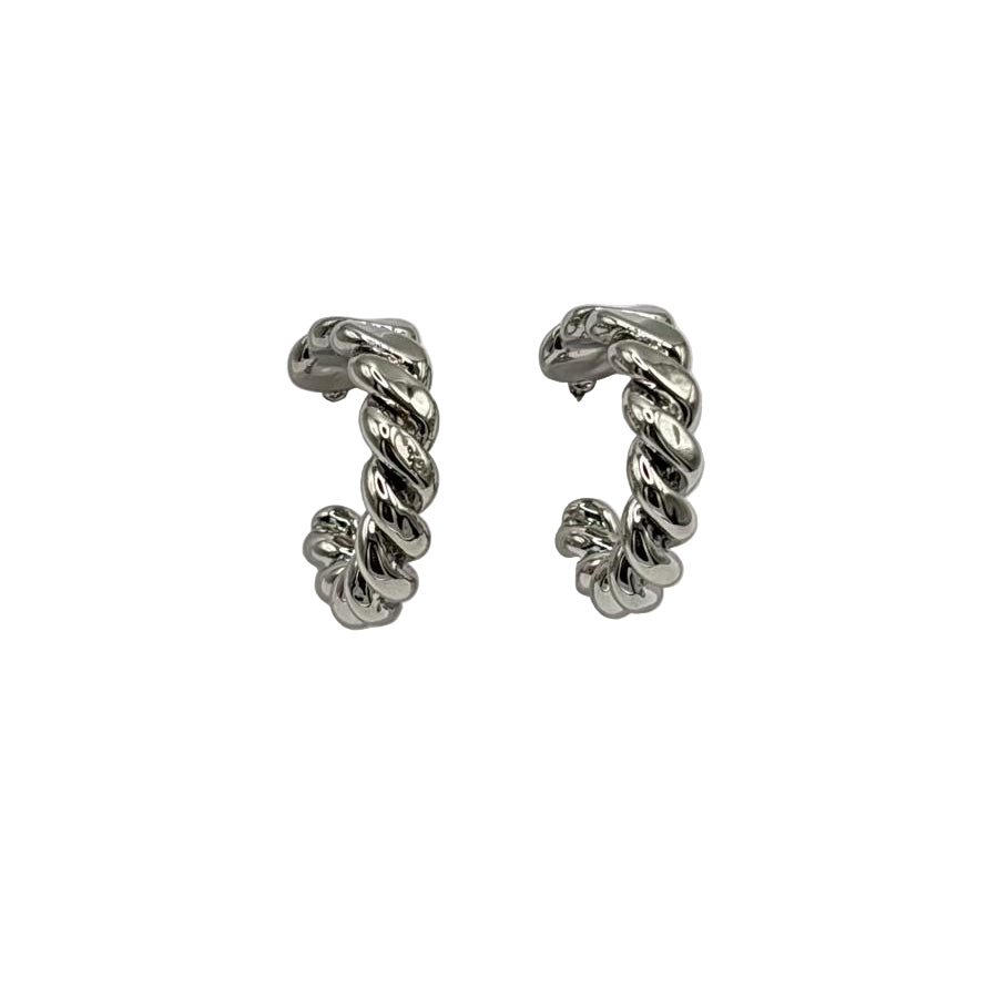 Vintage Gold & Silver Chain Earrings