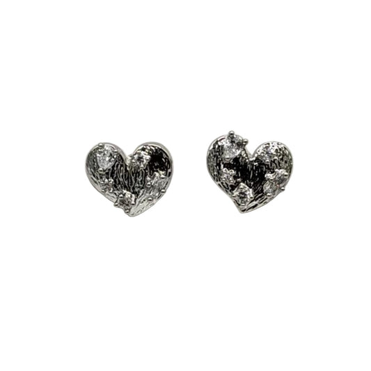Timeless Heart Earrings (Gold & Silver)