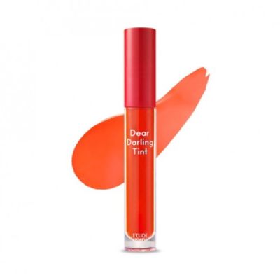 Etude House- Dear Darling Water Gel Tint - 01 Tangerine Red