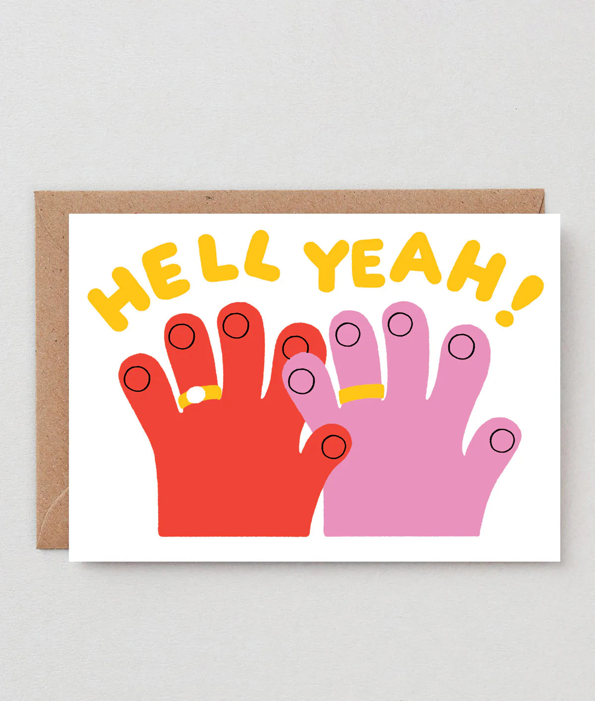 Hell Yeah ! - Greeting Card