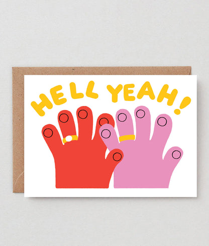 Hell Yeah ! - Greeting Card