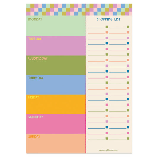 RB - Food Planner & Tear Off Shopping List