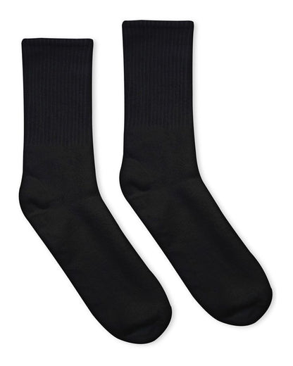 Plain Crew Socks (White, Grey, Black)
