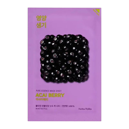 Holika Holika - Pure Essence - Acai Berry Sheet Masks
