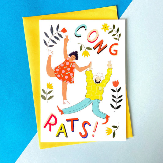 Icka - Congrats Couple Card