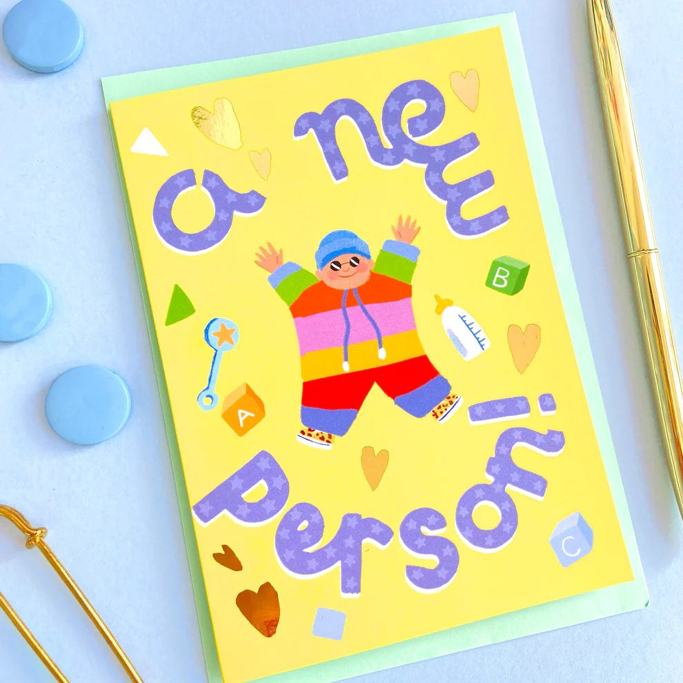 Icka - New Person Greeting Card