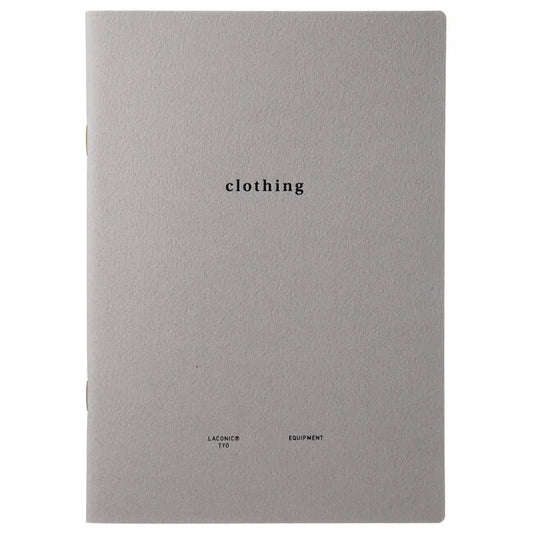Laconic Style Notebook B6 - Clothing