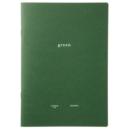 Laconic Style Notebook B6 - Green