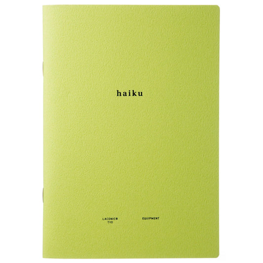 Laconic Style Notebook B6 - Haiku