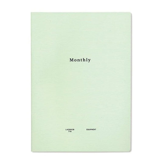 Laconic Notebooks A5 - Monthly