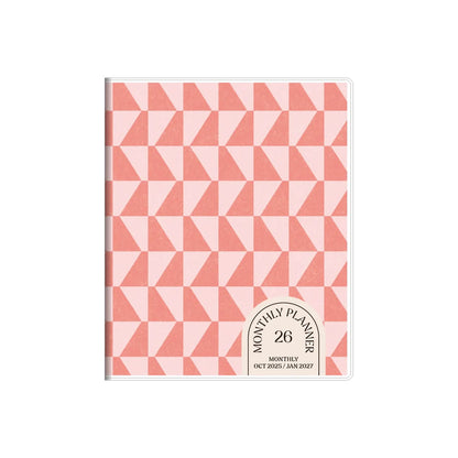 Hightide 2026 Sail Square Monthly Diary - Pink , Green & Lavender