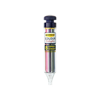 Hightide - Penco 8 Colour Crayon (4 styles)