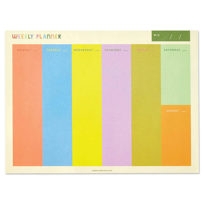 RB - Rainbow Weekly Planner