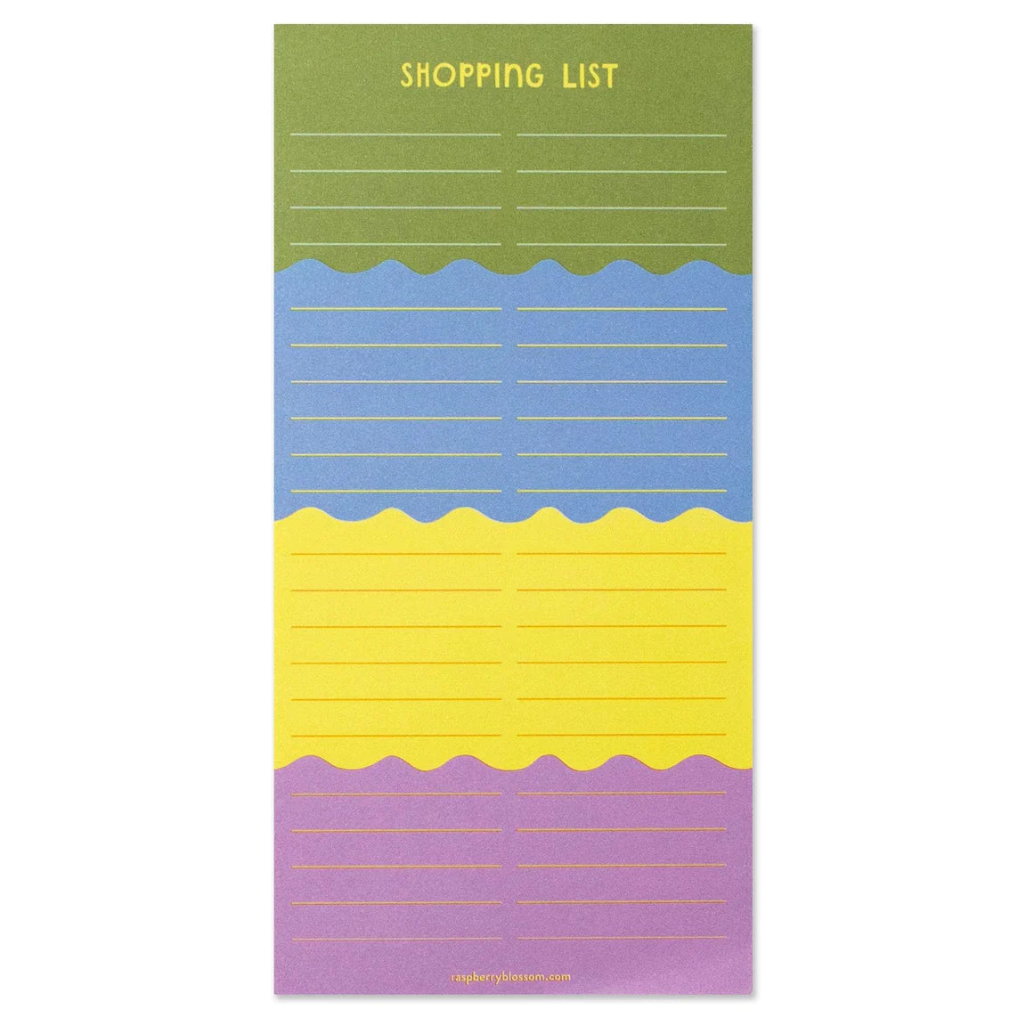 RB - Waves Shopping List