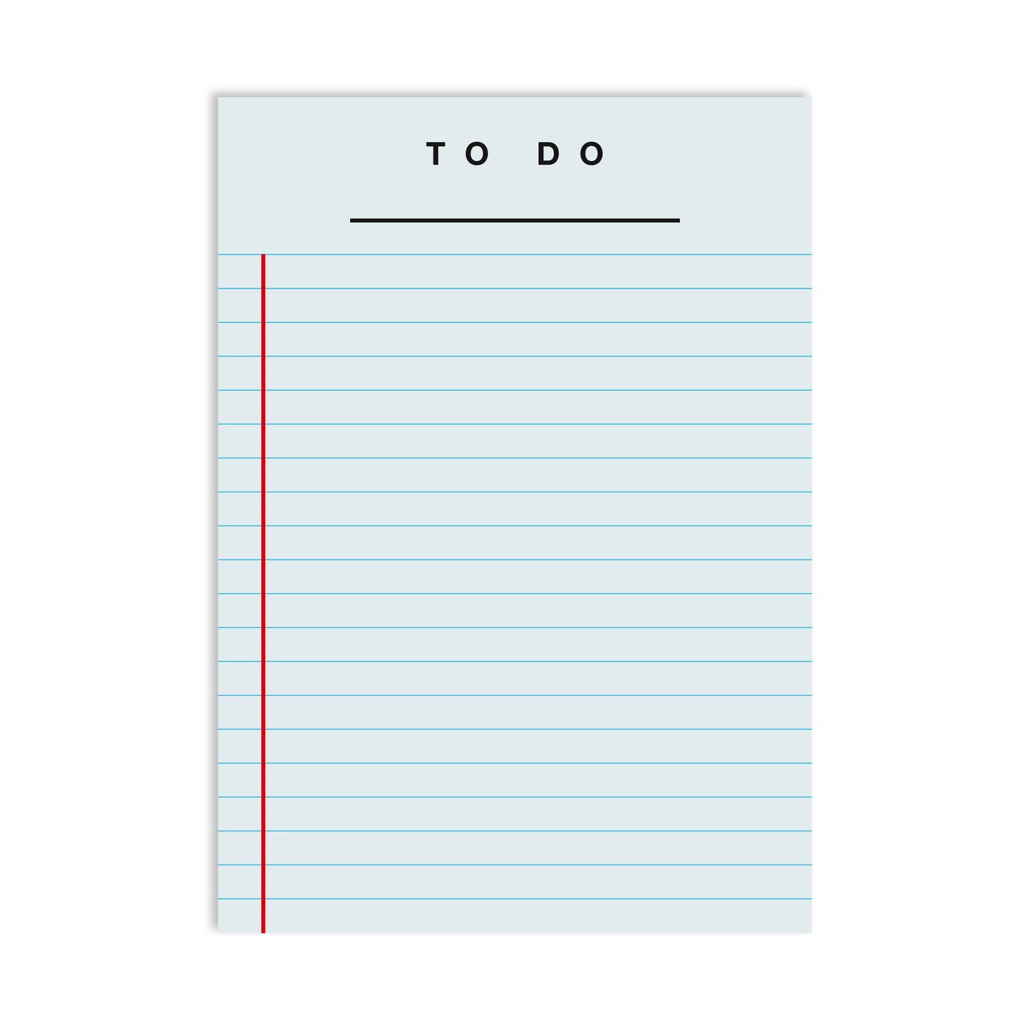 Redfries - To Do Notepad (White, Blue, Rainbow)