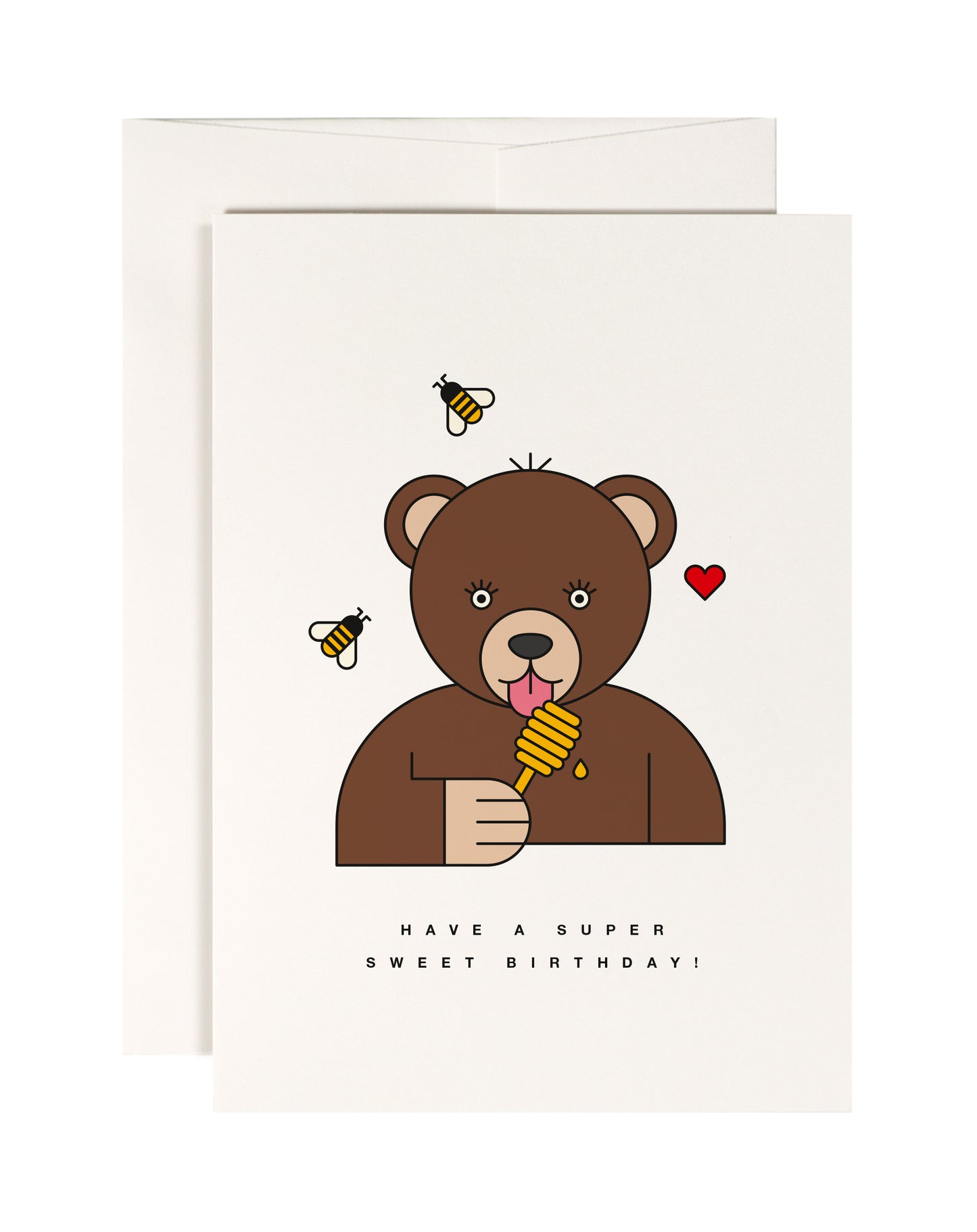 Super Sweet Birthday Bear Card