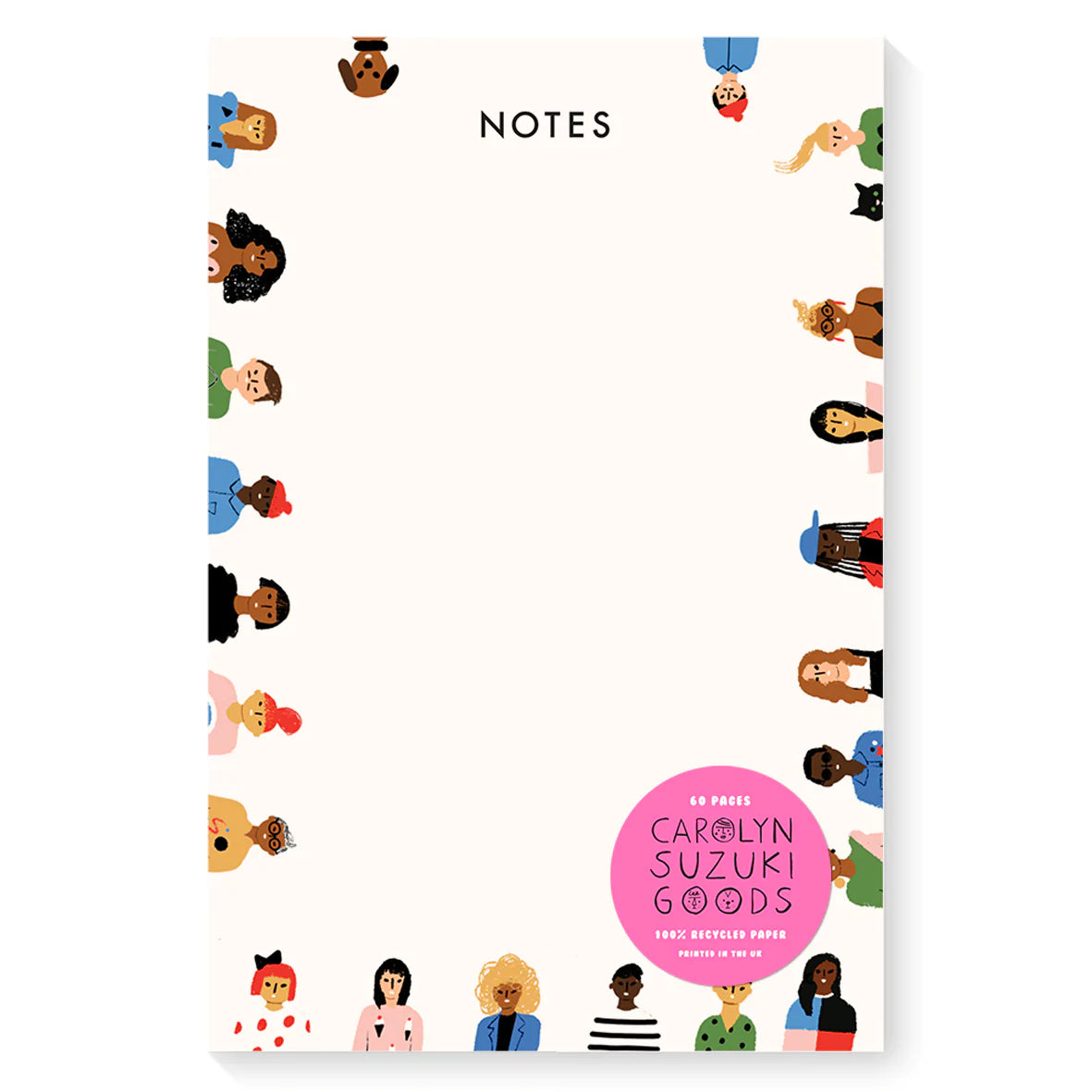 Carolyn Suzuki Goods - Friends Notepad