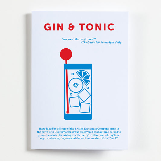 Crispin Finn - Gin & Tonic Greeting Card