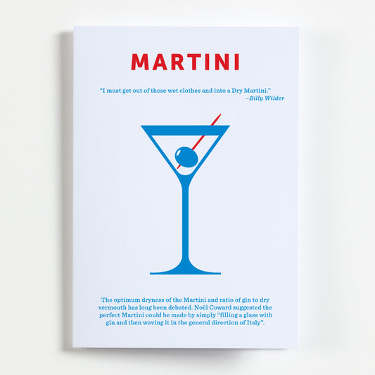 Crispin Finn - Martini Greeting Card