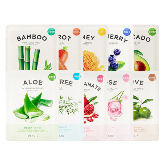 It's Skin - The Fresh Sheet Masks (10 types) Korean Sheet Mask AIGOO