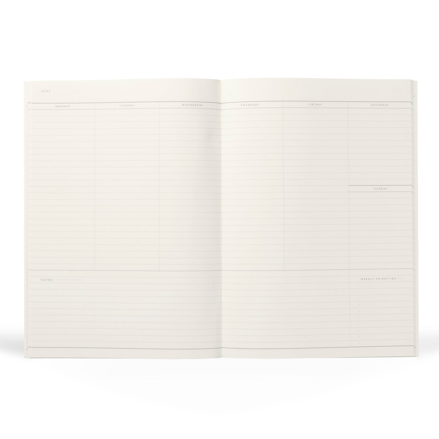 Notem - MILO Weekly Planner Notebook Inside Weekly Planner AIGOO UK