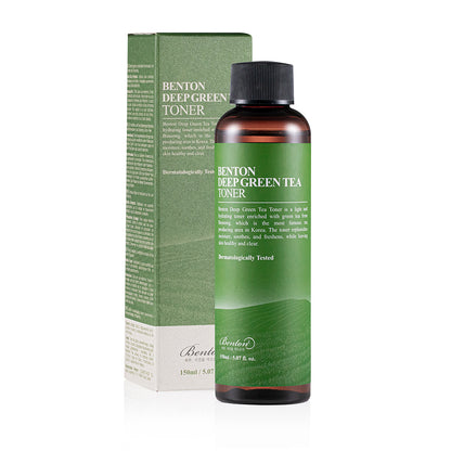 Benton - Deep Green Tea Toner (150ml) K Beauty UK AIGOO