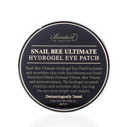 Benton - Snail Bee Ultimate Hydrogel Eye Patch (60pc) K Beauty UK AIGOO
