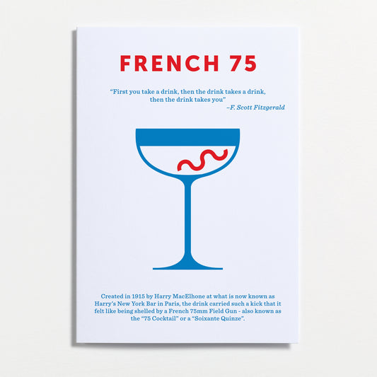 Crispin Finn - French 75 Greeting Card