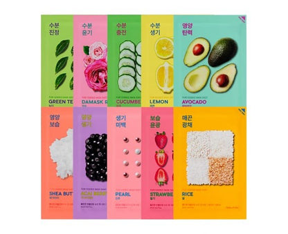 Holika Holika - Pure Essence Sheet Masks (11 types) Korean Sheet Mask AIGOO