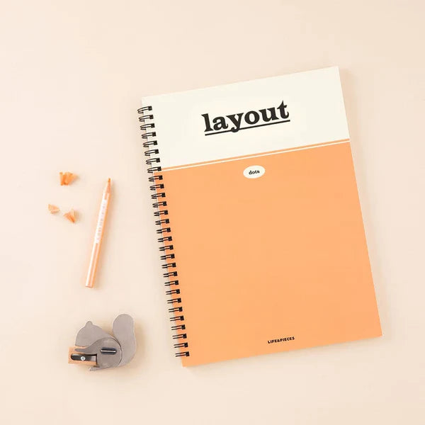 Livework - Life & Pieces Spring Note (Large Spiral Bound Notebook)