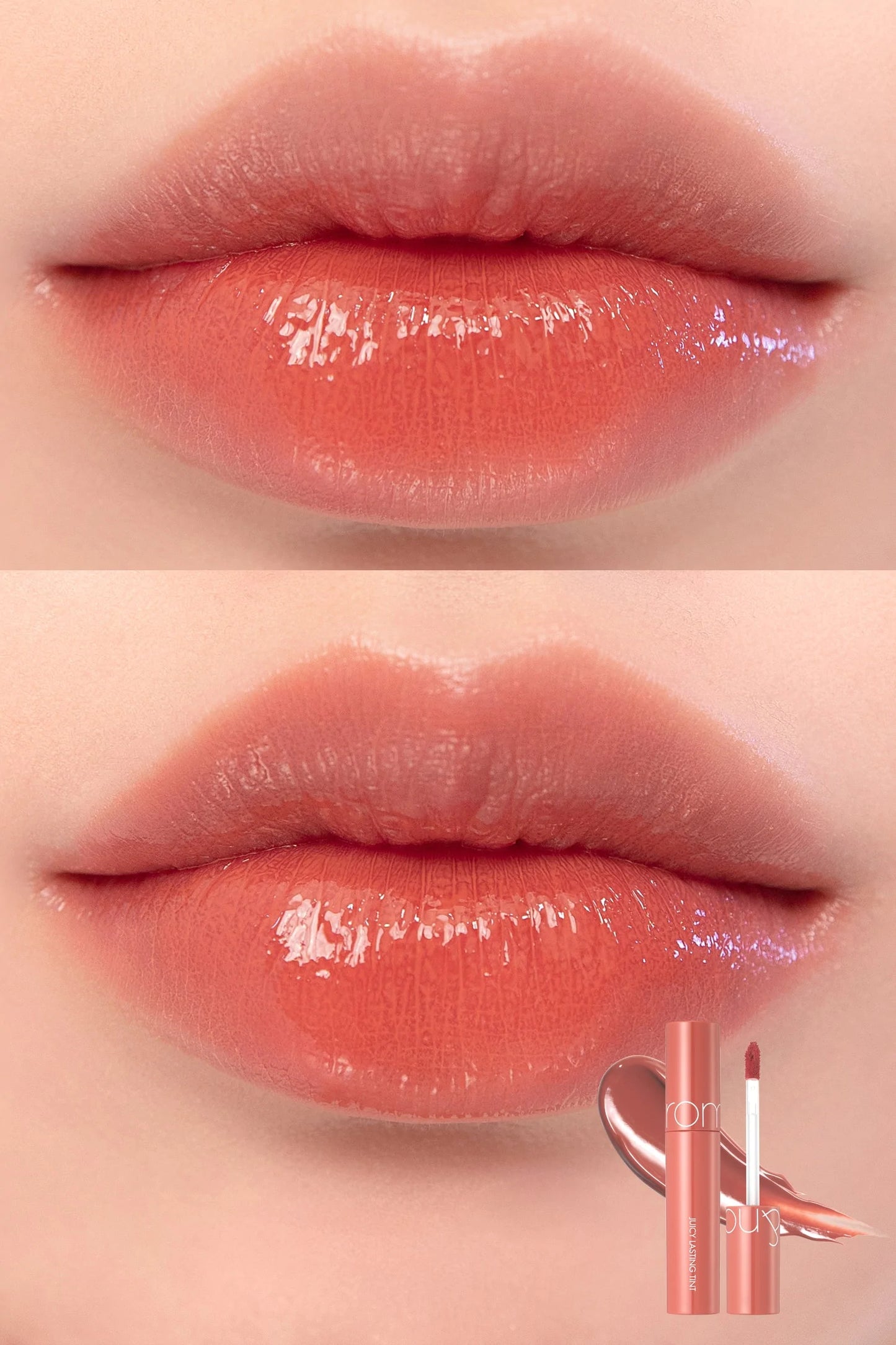 Rom&nd - Juicy Lasting Lip Tint Nudy Peanut Korean Makeup UK AIGOO