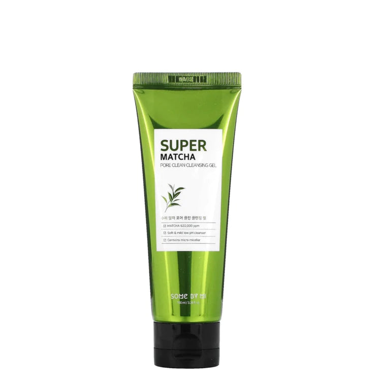 SOME BY MI - Super Matcha Pore Clean Cleansing Gel (100ml) K Beauty UK AIGOO